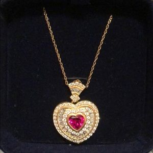 Beautiful Cupid’s Heart Pendant